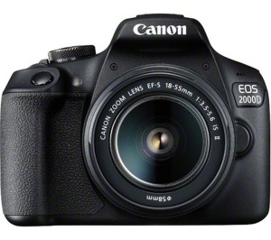 Canon EOS 2000D + EF-S 18-55mm IS II  Ściereczka Canon Gratis !