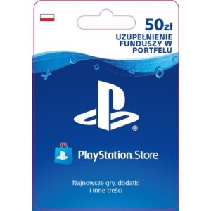 Sony Playstation Network 50/ Aktywacja e-kodem przysłanym na e-mail GRATIS