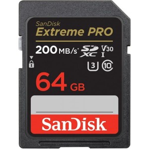 SDXC SanDisk Extreme PRO UHS-I 64GB 200MB/s