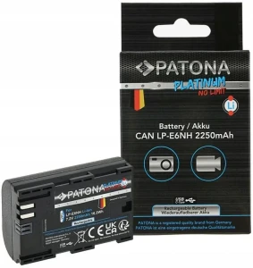 PATONA AKUMULATOR PLATINUM CANON LP-E6NH Z USB-C 